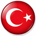 Türk Bayrağı Buton Rozeti